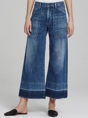 Citizens of Humanity Jeans Wide leg cropped 100% cotton Women's Size 28